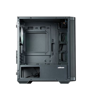 Корпус Zalman M4 без БП 2xUSB3.0, 1xUSB2.0 4x120мм ARGB VGA 320мм LCS ready TG Side Window mATX чёрный (M4BLACK)