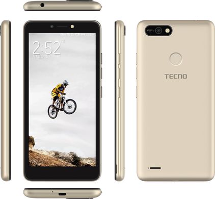 Мобильный телефон TECNO POP 2F (B1G) 1/16GB Dual SIM Champagne Gold (4895180766008)