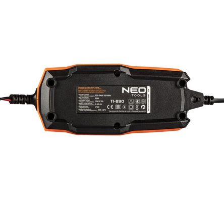 Зарядний пристрій Neo Tools 2 А 35 Вт 4-60 А·год для кислотних AGM GEL акумуляторів (11-890)