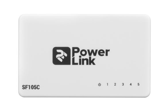 Комутатор 2E PowerLink SF105C 5xFE некерований десктоп (2E-SF105C)