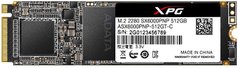SSD накопитель ADATA M.2 NVMe PCIe 3.0 x4 512GB 2280 SX6000Pro (ASX6000PNP-512GT-C)