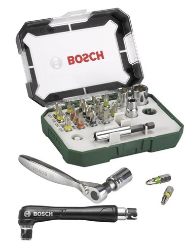 Набор инструмента Bosch Promobasket Set-27, 27 ед. (2.607.017.392)