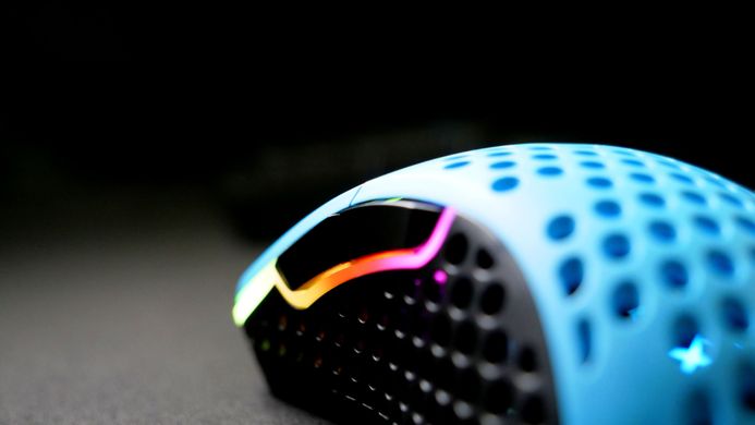Мышь игровая Xtrfy M4 RGB, Miami Blue (XG-M4-RGB-BLUE)