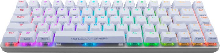 Клавиатура ASUS ROG Falchion Ace LED 68key NX RD USB White только ENG раскладка (90MP0346-BKUA11)