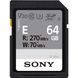 Карта памяти Sony 64GB SDXC C10 UHS-II U3 V60 R270/W120MB/s Entry (SFE64.AE)