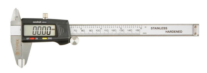 Штангенциркуль TOPEX цифровой, 150 мм (31C628)